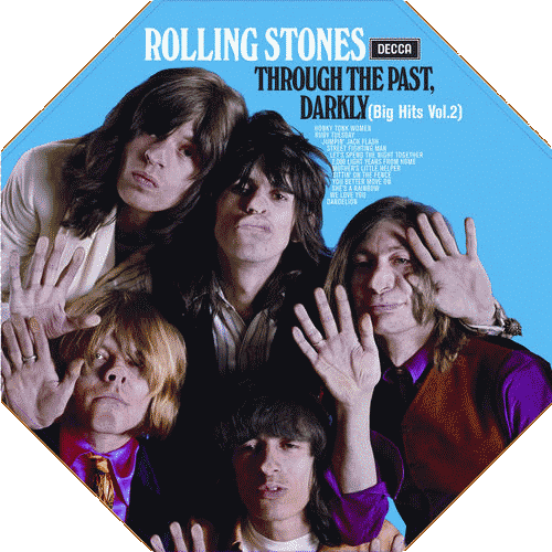 The Rolling Stones - 1969 Through the Past Darkly - Orange vinyl LP  - 230 kr.